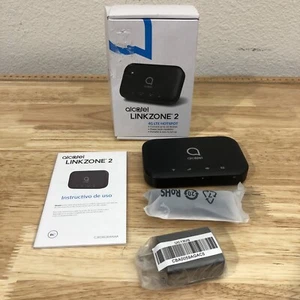 Alcatel Linkzone 2 WiFi Hotspot 4G LTE MW43TM - Black - Picture 1 of 12
