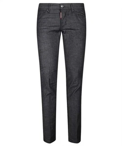 DSQUARED2 schmale Herrenjeans IT44 W30 dunkelblau Denim S74LB0366S30144470 Neu mit Etikett - Bild 1 von 21