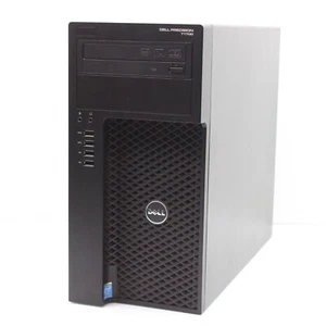 Dell Precision T1700 Windows 11 PC Intel Xeon E3 1241 v3 16GB 250GB SSD Quadro - Bild 1 von 15