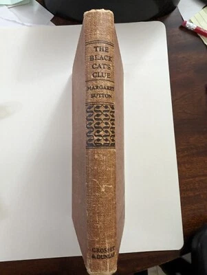 Vintage Judy Bolton Mystery Book The BLACK CAT'S CLUE 1952 Hard Cover #23 - Image 1 of 3