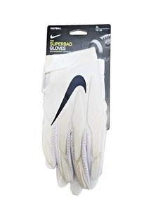 Nike Superbad Magnigrip Football Gloves White Men’s Size X-Large CJ9339-102 RARE - Picture 1 of 2