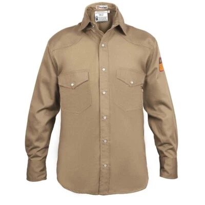 Flame Resistant Shirt FRC - 100% Cotton blend, 7 oz., Light Weight - Image 1 of 4