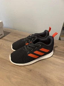 Adidas Lite Racer Bb7058 Größe 10K schwarz orange EUC - Bild 1 von 3