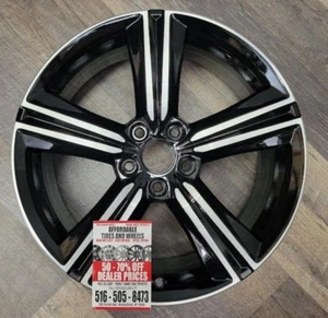 Honda Accord Hybrid 2023 2024 60307 95763 OEM wheel rim 19 x 8.5 CnC Black - Picture 1 of 3