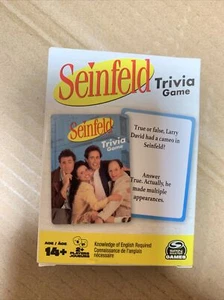 2021 Spinmaster Seinfeld Trivia Card Game New Factory Tape-Sealed New in Package - Picture 1 of 9