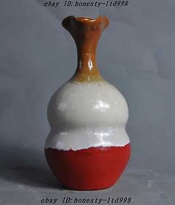 6  China Chinese Old Porcelain Glaze Zun Cup Jar Pot Bottle Flower Vase • 108.16$
