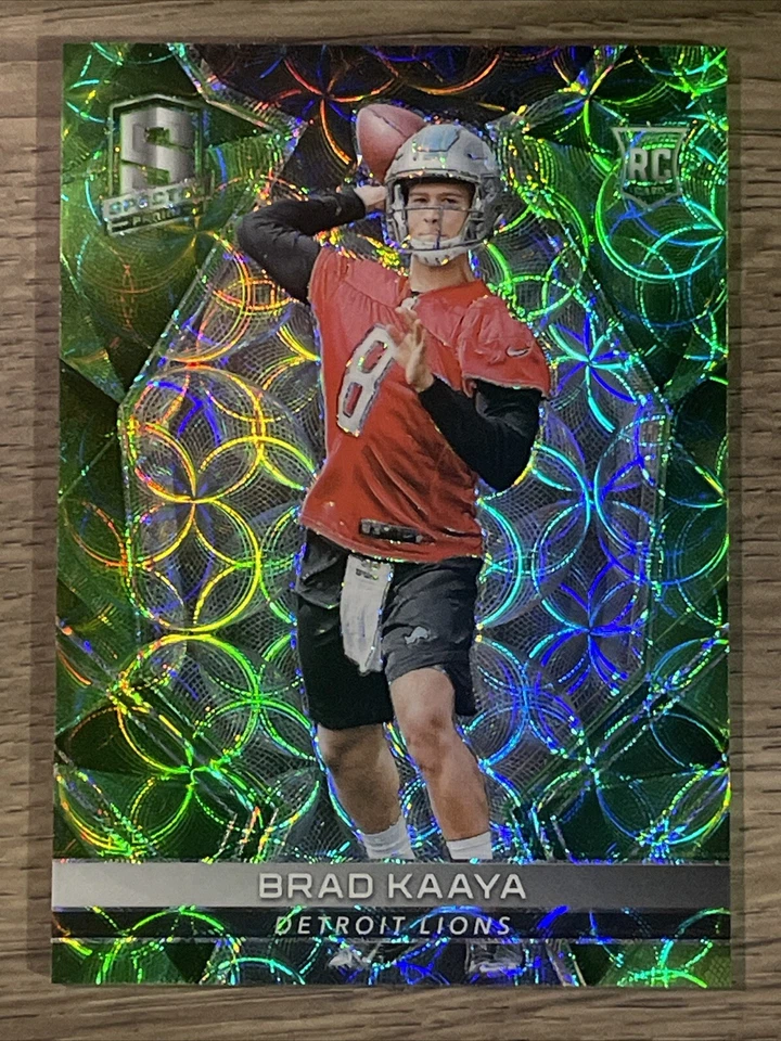 2017 Panini Spectra Neon Green #121 Brad Kaaya /25 - Image 1 of 2