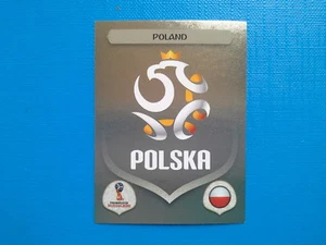 Figurine Panini World Cup Russia 2018 Gold n.592 Scudetto Poland - Imagen 1 de 1