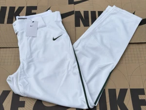Pantalones de béisbol Nike Vapor Select para hombre blancos verdes grandes nuevos - Imagen 1 de 18