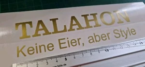 Pegatina estilo TALAHON pegatina coche JDM Styling GUCCI GANG divertida parodia - Imagen 1 de 6