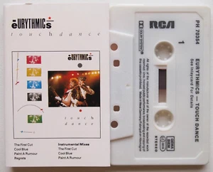 EURYTHMICS - TOUCH DANCE (RCA PH70354) 1984 EUROPE CASSETTE TAPE REMIXES - Picture 1 of 3