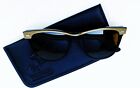 Vintage  B&L Ray Ban USA Wayfarer II  54mm Gold & Black Frame  Sunglasses