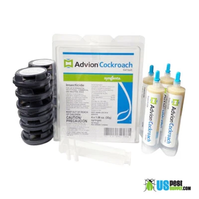 Advion таракан - убить набор - 4 новые трубки и 1 новый запечатанный мешок из 12 приманка арены - Изображение 1 из 3