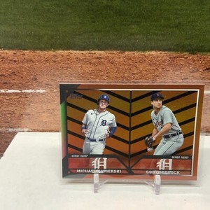 2023 Topps Update Michael Papierski/Cody Sedlock Orange & Black Parallel #US262