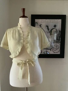 Chaqueta de cama de seda de los años 19 - Chaqueta de cama vintage - Imagen 1 de 12