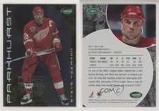 2001-02 ITG Parkhurst Gold Tri-Star New England /10 Steve Yzerman #31 HOF