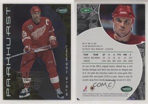 2001-02 ITG Parkhurst Gold Tri-Star New England /10 Steve Yzerman #31 HOF