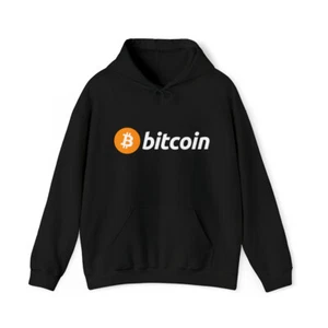 Bitcoin BTC Premium Hoodie Sweatshirt | Crypto - Picture 1 of 46