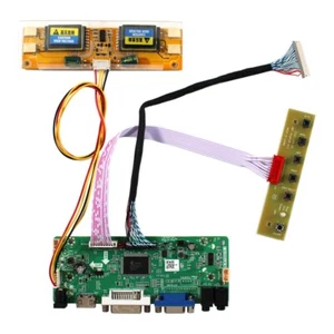 HDDVI VGA LCD Controller Board For 17" LTM170E8 19in LTM190E4 1280x1024 LCD - Picture 1 of 5