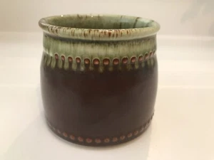 Retro Crown Lynn Pottery Country Fair Sugar Bowl Titian New Zealand - Picture 1 of 6