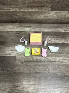 My little pony g1 Newborn Twins Jabber And Jebber ACCESSORIES ONLY INCOMPLETE - Picture 1 of 13