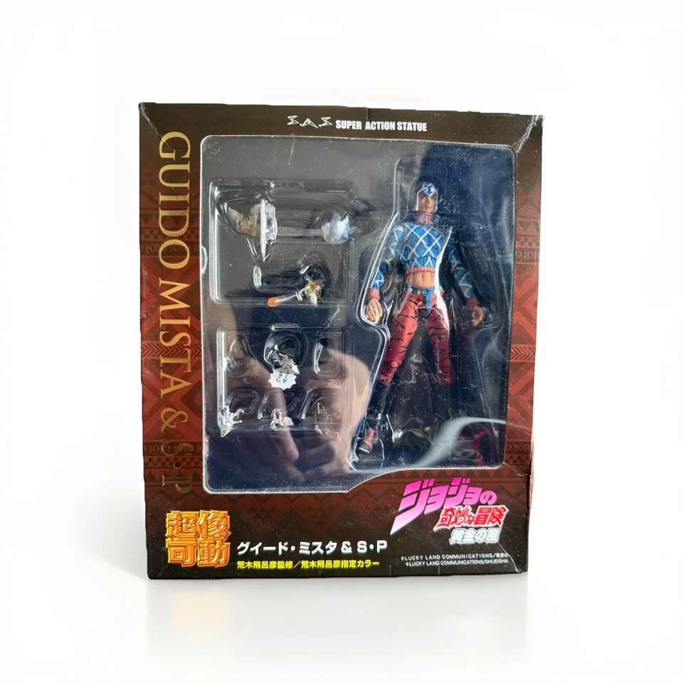 Guido Mista & S • P SAS 超级动作雕像 JOJO 奇怪冒险  — 第 1/2 张图片