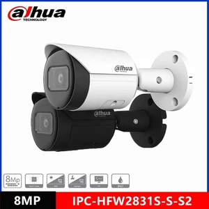 Dahua IPC-HFW2831S-S-S2 8MP Starlight IP Bullet Camera IR 30m WDR H.265 IVS PoE - Picture 1 of 20