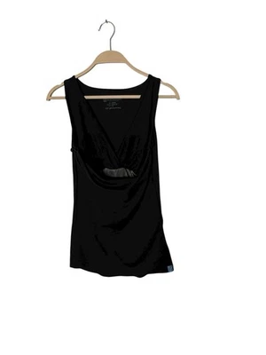 Camisa calmante negra para mujer Lalabu portabebés sin mangas talla M Foto 1 de 4