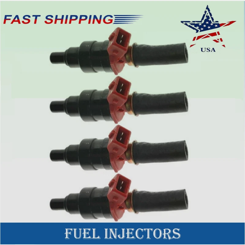 4X INYECTORES DE COMBUSTIBLE 160CC PARA NISSAN PULSAR NX 1988-89 1.8L-L4 FJ191 FLUJO EMPAREJADO Foto 1 de 3