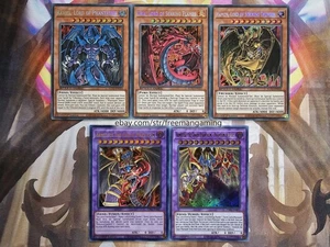 Yugioh Bestias Sagradas Set Raviel Uria Hamon Armitle Caos Fantasma Dioses Egipcios - Imagen 1 de 6