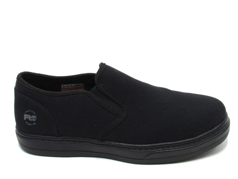 Zapato de seguridad Timberland PRO Disruptor sin cordones (para hombre) - negro - talla 10 W Foto 1 de 4