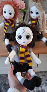 HARRY POTTER, CUTE HAND MADE UNIQUE 12" 9 " SITTING , BUTTON JOINTED
