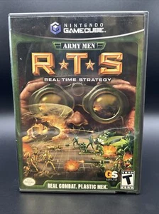 Army Men RTS  (Nintendo GameCube,2004) CIB Complete With Caution Book - Picture 1 of 6