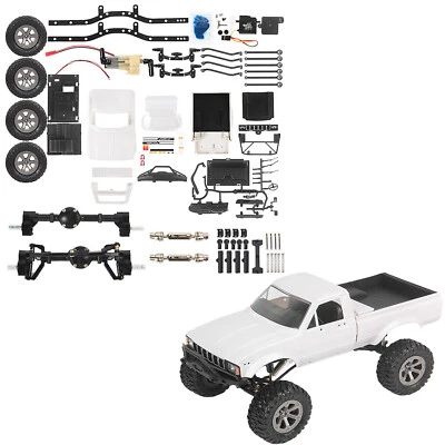 190mm Wheelbase C24-1MKS 1:16 Portal Axle Crawler Pick Up 4WD Model RC Car Kit - Image 1 of 4