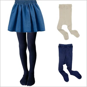 Kids Thermal Tights for Girls or Boys, 100% Organic Wool, Sizes 6 month - 8 year - Picture 1 of 8
