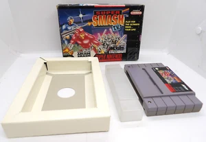 Super Smash T.V. Super Nintendo Snes En caja sin manual PROBADO TODO FUNCIONANDO - Imagen 1 de 14