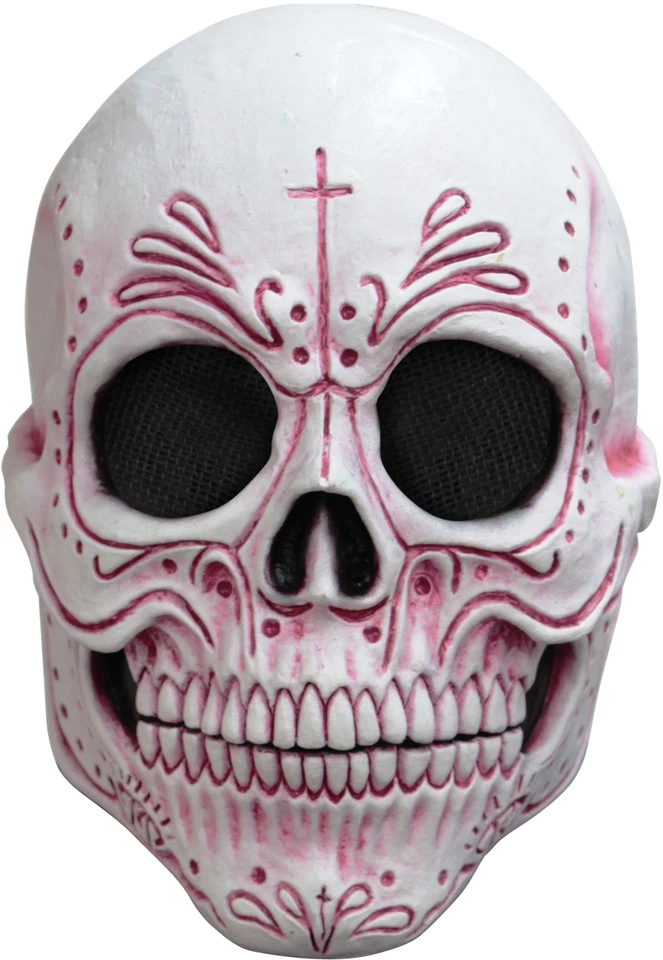 Ghoulish Productions Mexican Catrina Latex Face Mask Horror Halloween Cosplay - Image 1 of 4