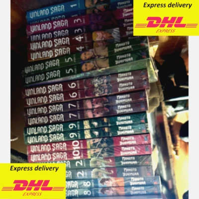 Vinland Saga Vol 1-13 English Comic Book Manga Set By Makoto Yukimura - Fast DHL