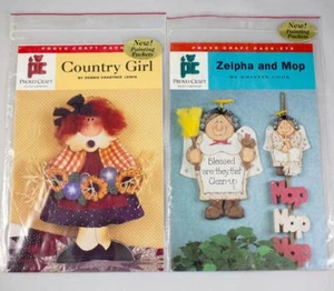 Provo Craft Tole Painting Patterns Country Girl #40-5964 & Zelpha #40-5976 - Picture 1 of 3