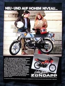Zündapp CS 50, originale Werbung aus 1984 - Picture 1 of 1