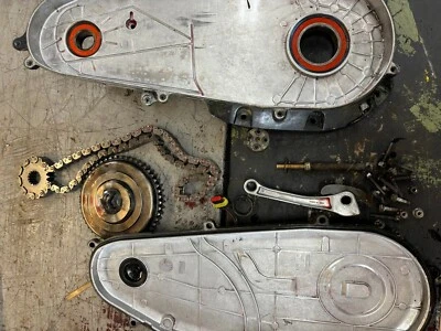 2014 SKI DOO FACTORY RACE MXZ 600   Chaincase COMPLETE 504153405  RW6318 - Image 1 of 4