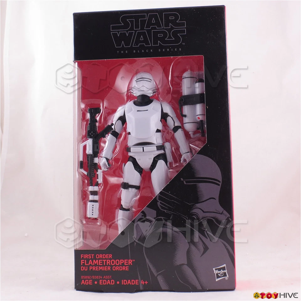  Star Wars Force Awakens Black Series First Order Flametrooper #16  6" figure - Image 1 of 1