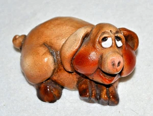 Vintage 1992 BEASTIES of the Kingdom Schwein Hambone Figur JOHN RAYA Skulptur - Bild 1 von 7