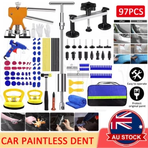 97Pcs Car Paintless Dent Repair Kit Auto Body Dent Puller Car Dent Removal Tools - Picture 1 of 12