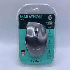 NEW Logitech Marathon M705 Wireless Mouse (910-001935) SEALED - Picture 1 of 3