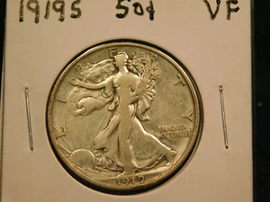 1919 S Walking Liberty Half Item # 12524 - Picture 1 of 2
