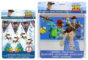 2PK Toy Story 4 Birthday Party Decoration & Photo Booth Kit Backdrop/Props/Décor - Picture 1 of 9