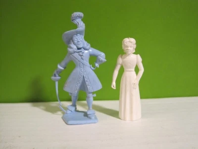 JUEGO MARX DISNEY TV PLAYHOUSE PIRATA CAPITÁN GANCHO 60 MM PLÁSTICO JUGUETE SOLDADOS Foto 1 de 4