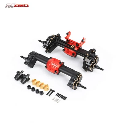 Juego de ejes Diff Portal para FMS FCX24 K5 Blazer Smasher Lemur FCX18 LC80 Actualizaciones Foto 1 de 4