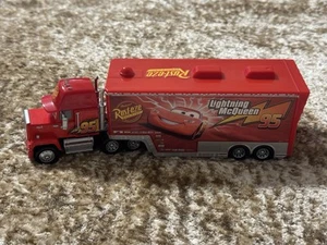 Vintage Disney Pixar "Cars" Hauler semi truck Mack 9" FREE SHIPPING - Picture 1 of 6